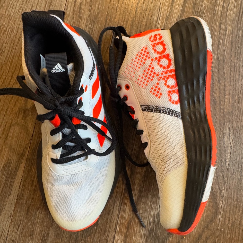 Adidas Kids Sneakers - White and Red